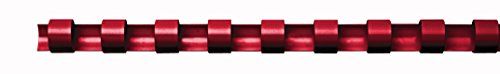 Fellowes Plastic Combs - 14 mm - Red - 25 pcs