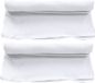 Merkloos / Sans marque Billiet - Vanlaere 2x Sneeuwdeken / sneeuwtapijt op rol 90 x 180 cm - Wit