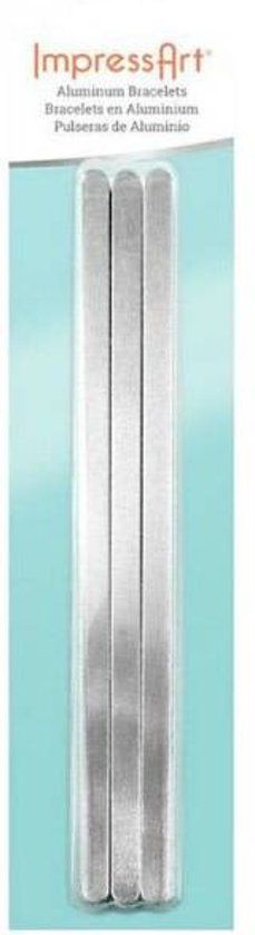 Bonita-Loka ImpressArt Aluminium Armbanden 6mm