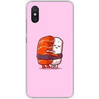 Xiaomi Bedrukt siliconen hoesje compatibel met Mi 8 Pro Sushi hug