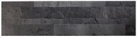 BES LED Zelfklevend Natuursteen Carbon Black 60x15cm