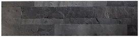 BES LED Zelfklevend Natuursteen Carbon Black 60x15cm