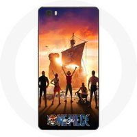Maniacase Hoesje voor Huawei P8 Lite One Piece Poster Karakters Art Seizoen 1