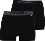 O'Neill Set van 2 basic boxershorts voor heren, sportondergoed voor elke gelegenheid, zwart, XXL