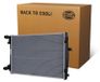 HELLA 8MK 366 300-981: Radiateur, refroidisseur d'eau, radiateur moteur pour VW Golf VII (hayon) (5G1, BQ1, BE1, BE2), Passat Variant (3G5, CB5), Golf VII Variant, T-Roc