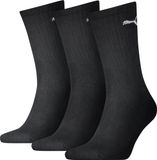 PUMA 3-paar Crew sport sokken - Light - Ademende sport sokken dames & heren - Zwart - Wit - Blauw - 46