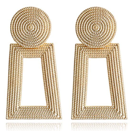 Cilla Jewels Lookinggoodtoday Vintage Oorhangers Cilla - Goudkleurig