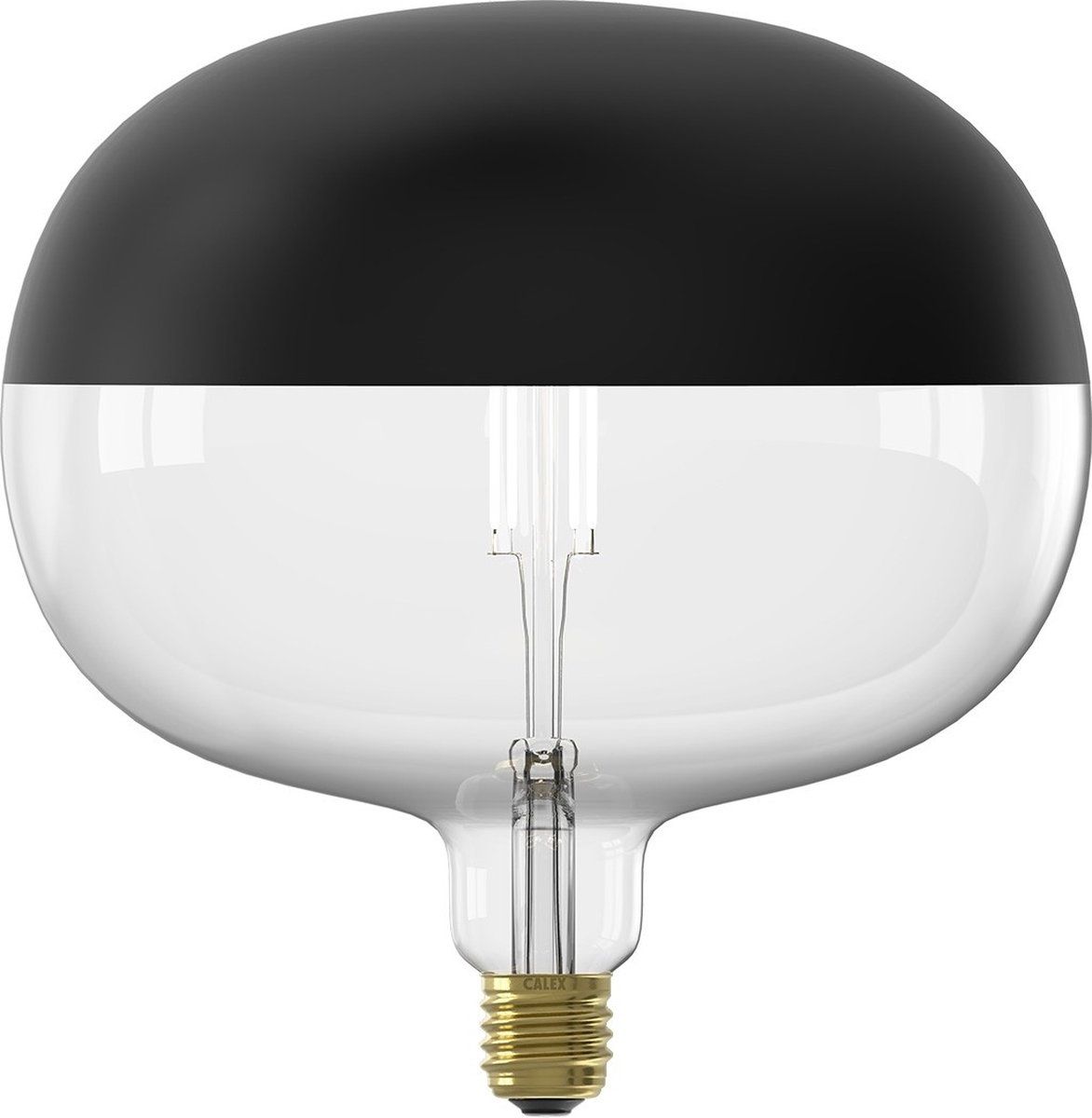 Calex Boden XXL Top Mirror - E27 - 360 Lumen - Black