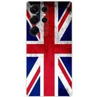 Samsung Galaxy S25 Ultra Drapeau angleterre Bedrukt siliconen hoesje