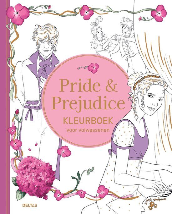 Pride Zuidnederlandse Uitgeverij Pride & Prejudice Kleurboek voor volwassenen