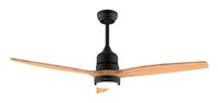 Cecotec EnergySilence Aero 5230 Plafondventilator met Licht, Zwart/Hout, 132 cm