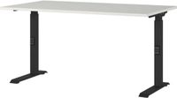 Germania Bureau Cornel - 140x80x91cm - Lichtgrijs/Zwart