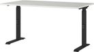 Germania Bureau Cornel - 140x80x91cm - Lichtgrijs/Zwart