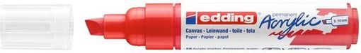 edding e-5000 Acrylmarker - Verkeersrood - 5 stuks