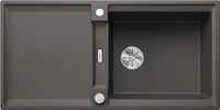 BLANCO ADIRA XL 6 S-F, SILGRANIT-rotsgrijs, vlakbouw, omkeerbaar, met afvoerafstandsbediening