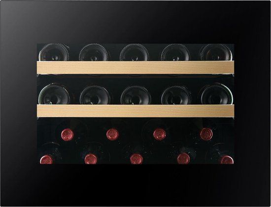 Dunavox Horizon-19.TO Wijnkoelkast | DVH-19.50MB.TO | Mat Zwart