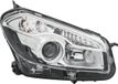 Hella koplamp, rechts, voor Nissan Qashqai, vanaf 1/2010