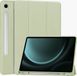 Techsuit Housse pliante pour tablette avec support pour stylo pour Samsung Galaxy Tab S9 FE - Vert Matcha