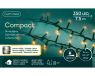 Lumineo compact kerstverlichting | 350 LED | 7.5 meter | warm wit en klassiek warm