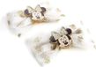 Minnie Mouse Hair Clips Lasso 2 Pieces Gold
