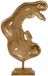 Abstracte Bol Decoratieve figuren Abstract 39,5 x 11 x 63 cm Gouden
