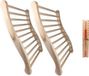 Bol Infrarood cabine set accessoires avec dossier ergonomique et sablier – Accessoires de sauna