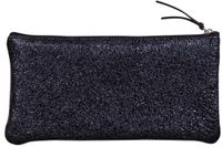 Clairefontaine 410014C - Platte Schooletui 22x11cm, Blauw Echt Lamsleer