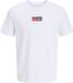 JACK&JONES JJPAN TEE SS CREW NECK PLS Garçon T-shirts Blanc Coton EU5XL US3XL