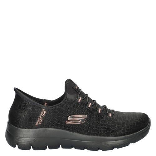 Skechers Hands Free Slip-Ins Summits sneakers zwart