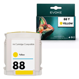 Evoke Compatible Ink for HP 88Y 88 C9393AE Yellow 1000 Pages