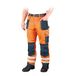 Leber&Hollman LH-FMNX-T_PGS46 Beschermende broek, oranje-donkerblauw-grijs, 46 maten