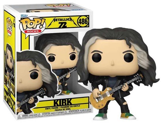 Funko Pop! Rocks Metallica Kirk 72S Vinyl Figure