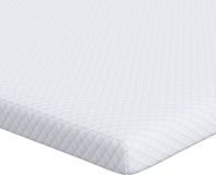 vidaXL Memory Foam Mattress Topper 160 x 200 cm Thick Soft White