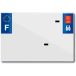 Top Plaq 66 PVC nummerplaatstrip met bedrijfsnaam