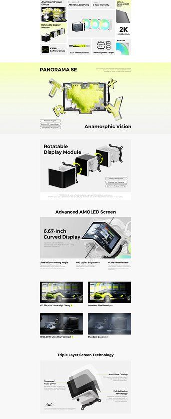 TRYX Panorama SE ARGB 360 White - CPU Cooler