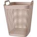 Storage Solutions Panier à linge - beige - 48 litres - 40 x 51 cm - plastique