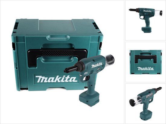 Makita DRV250ZJ Accu Blindklinknageltang 18V - Body in Mbox