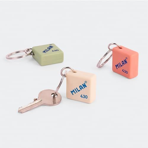 MILAN 430 Rubber Keychains - 3 Pack