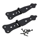 KOTARBAU® Set van 2 bagageband 170 mm smal deurscharnier stijlvolle deurband van de hoogste kwaliteit werfhangers kruishangs tuindeurband