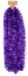 Inge-glas Inge Christmas Decor Kerstslinger - paars - folie - 270 x 7,5 cm