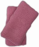 US Glove Polsbanden Zweetbanden All-Sports Katoen Roze 14 cm