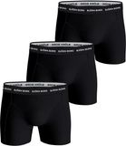 Björn Borg Cotton Stretch Boxershort Heren Zwart Smalle Band - 3 stuks - Maat L