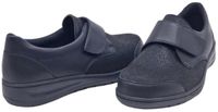 Solidus Heaven 27509 Schwarz | Chaussure velcro H pour semelles orthopédiques