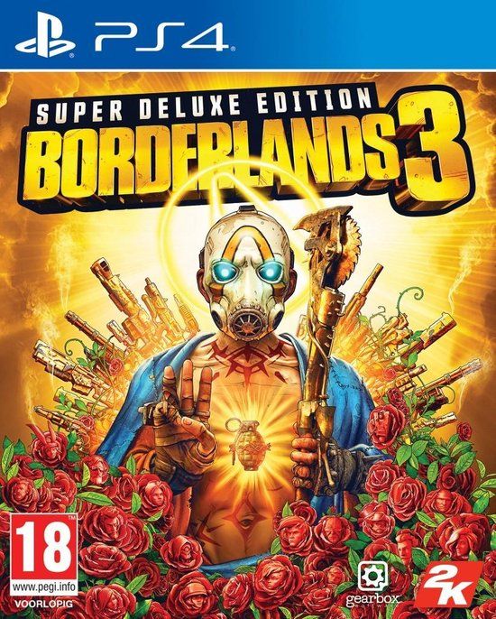 2K Borderlands 3 - Super Deluxe Edition - PS4 - Blu-ray - 18+