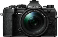 OM SYSTEM OM-5 - 20MP Mirrorless Camera - 4K Video - Black