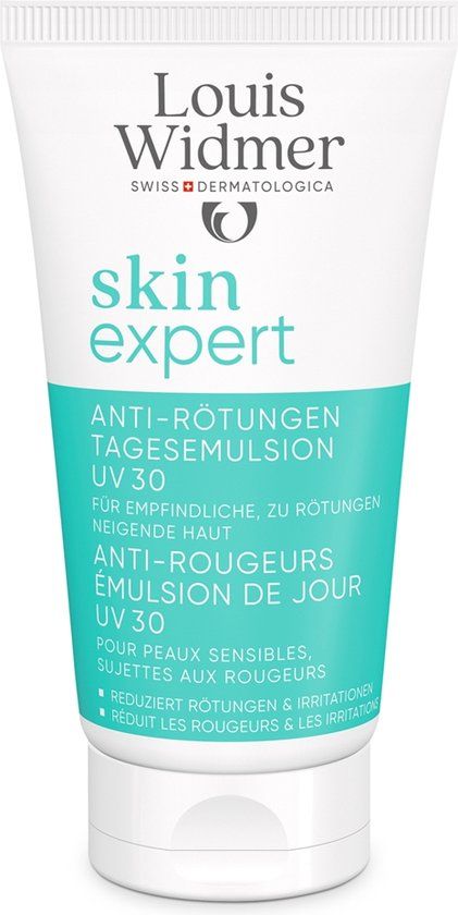 Louis Widmer Skinexpert Anti-Roodheid Dagemulsie UV30 ZP 50ml