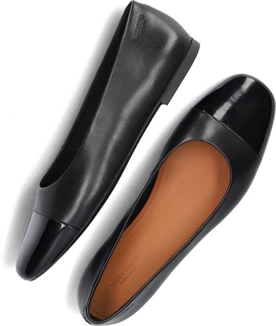 Vagabond Shoemakers Jolin 662 Ballerina's Dames - Zwart - Maat 37