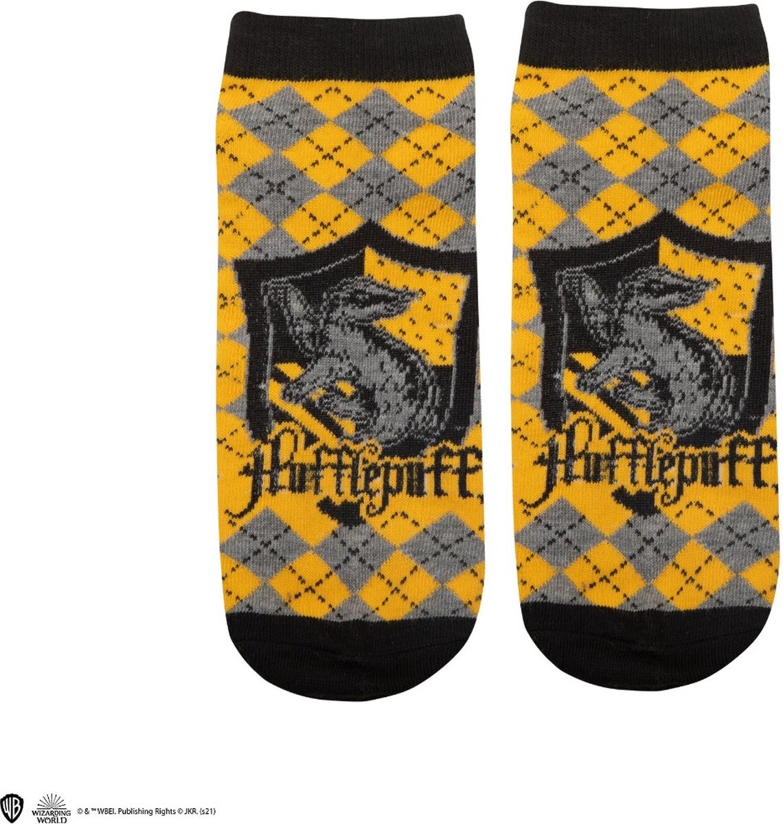 Cinereplicas Hufflepuff / Huffelpuf enkelsokken set - Harry Potter