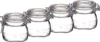 Bormioli Rocco Weckpot - 6x - 500 ml - met rubberen ring - inmaakpot - beugelsluiting