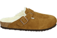Birkenstock BOSTON SHEARLING SUEDE LEATHER